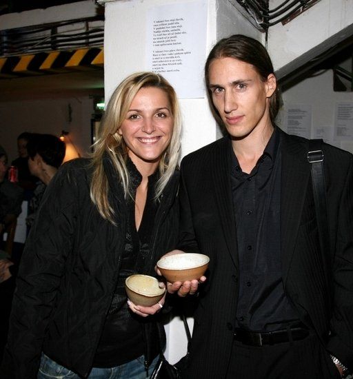 Designblok '09 - E. Filová a ing. arch. A. Sirotek pili čaj