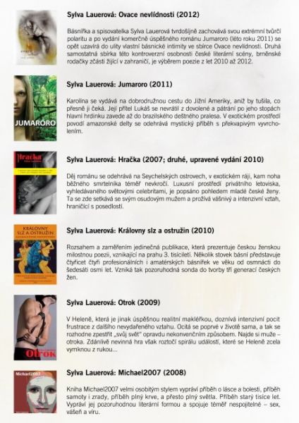 Na stánku nakladatelství van Aspen, s.r.o. je možno v rámci Olomouckých knižních trhů zakoupit také tyto knihy.