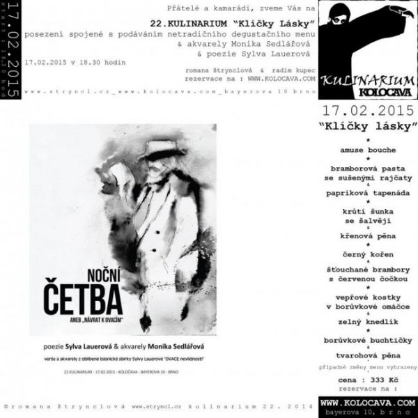 22nd Kulinárium and NIGHT READING exhibition