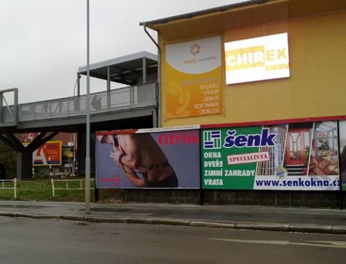 The Slave - media campaign - billboard, city centre of Brno