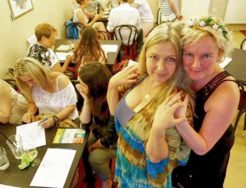 Kateřina Kasea Petříková a Romana Štryncl; Foto: Zbyněk Maděryč