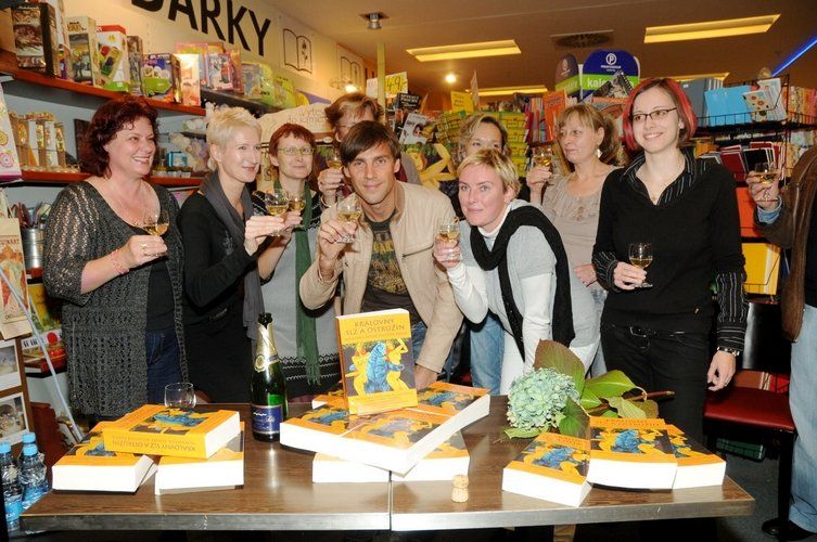 Book launch and book signing event, 6.10.2010, Brno