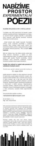 Experimental poetry. Lets find authors who fills upcoming almanac!