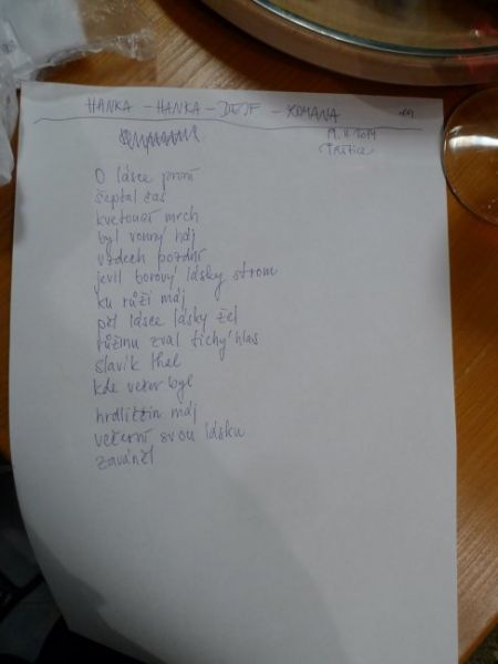 Galerie Aviatik, Den poezie, Experimentální "Kraptudon"