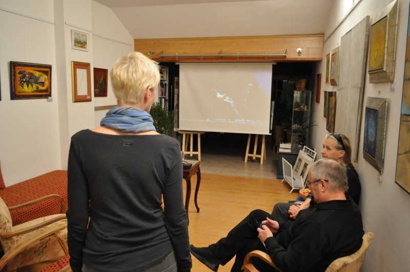Sylva Lauerová v Galerii AVIATIK