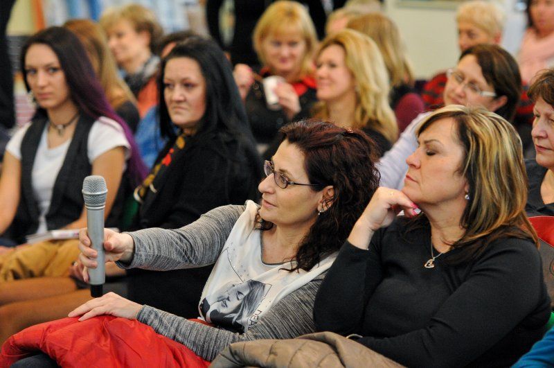 Sylva Lauerová pokřtila SEXY strategie v Ostravě - kmotrou byla moderátorka Kateřina Huberová.