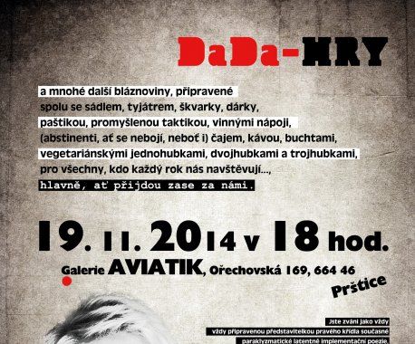 Invitation for Kraptudon event in Gallery AVIATIK