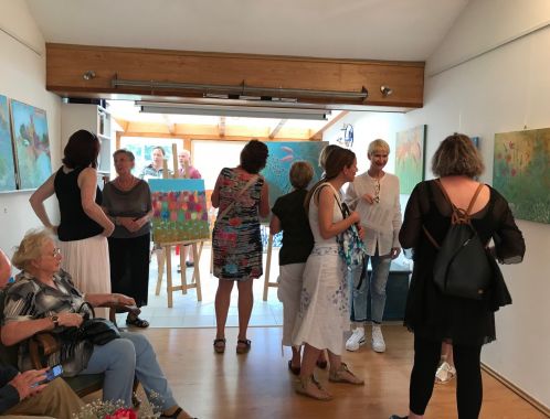 Vernisáž výstavy v Pršticích