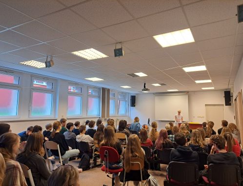 Den poezie 2023 na Gymnáziu Jana Blahoslava v Ivančicích