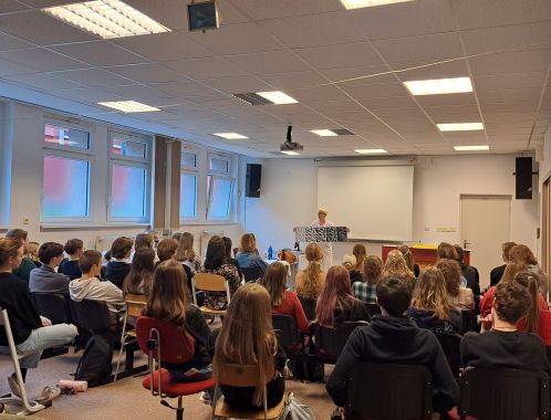 Den poezie 2023 na Gymnáziu Jana Blahoslava v Ivančicích