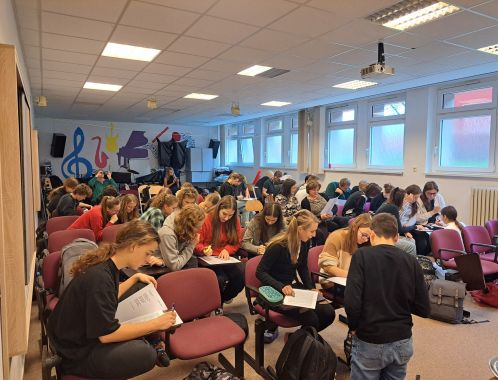 Den poezie 2023 na Gymnáziu Jana Blahoslava v Ivančicích