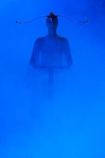Sylva Lauerová has opened the show of designer Ivana Kaňovská during PFW 2012.