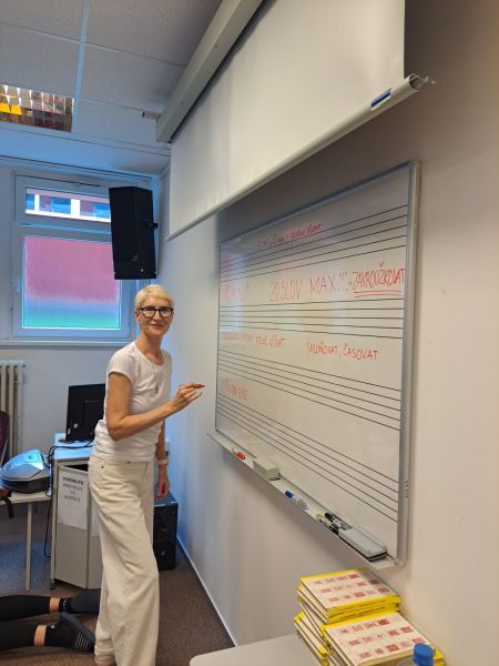 Den poezie 2023 na Gymnáziu Jana Blahoslava v Ivančicích