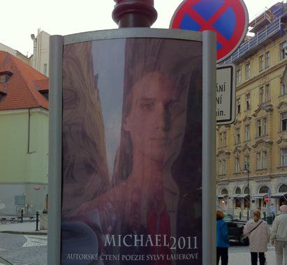 Michael2011 - mediální kampaň - plakát centrum Prahy