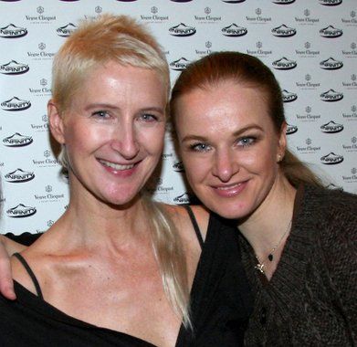 spisovatelka Sylva Lauerová s fotografkou Klárou Smílkovou