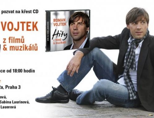 křest CD Romana Vojtka - pozvánka