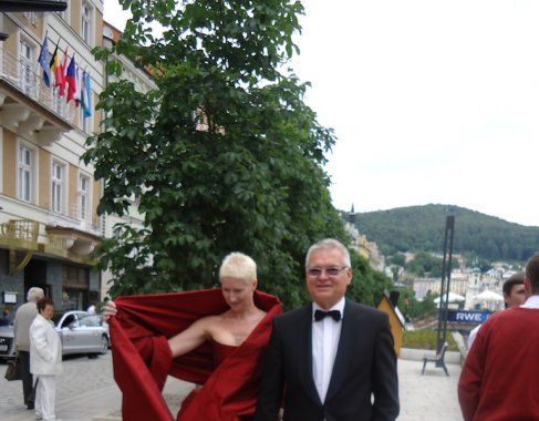 Sylva Lauerová s manželem