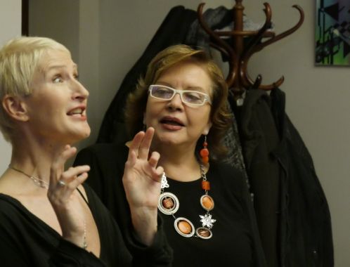 Sylva Lauerová a Marcela Vandrová