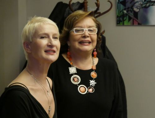 Sylva Lauerová a Marcela Vandrová