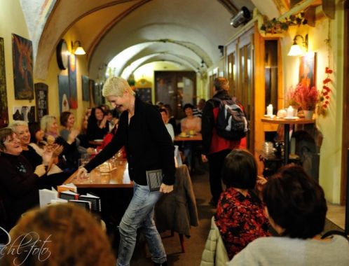 Autorské čtení Sylvy Lauerové a představení komiksu Tichošlap v Třebíči