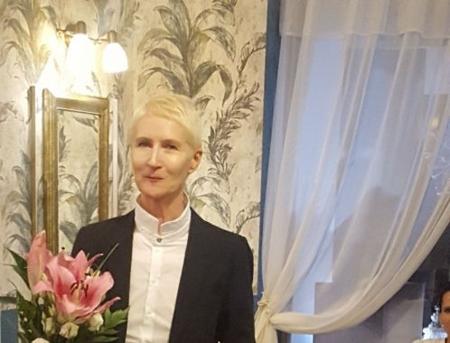 Sylva Lauerová in the Prague Showroom TS Studio