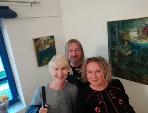 Výstava obrazů Karla Rossí, Prštice. Foto: Romana Štrynclová