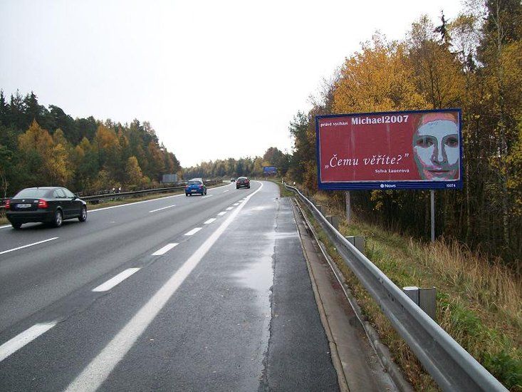 Sylva Lauerová: Michael2007 - mediální kampaň - billboard D1