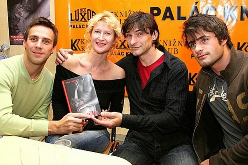 Book signing event, Prague, 10.12.2007