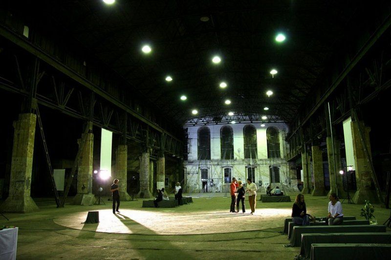 The Michael2007 Project - the varnishing day is over... but the art of lighting by Vit Pavlu still looks great even all the guests are already gone