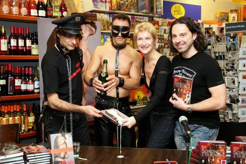 The Slave - book launch event, Brno (photo: Klara Smilkova)
