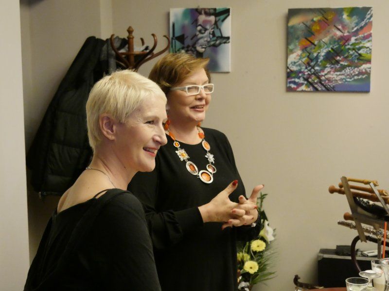 Sylva Lauerová a Marcela Vandrová