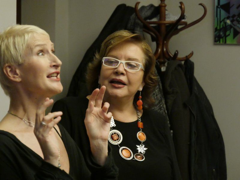 Sylva Lauerová a Marcela Vandrová