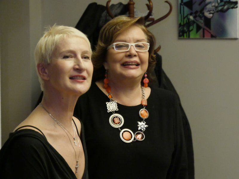 Sylva Lauerová a Marcela Vandrová
