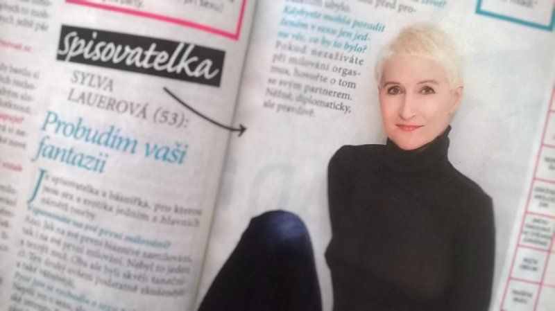 Interview with Sylva Lauerová for magazine Blesk pro ženy