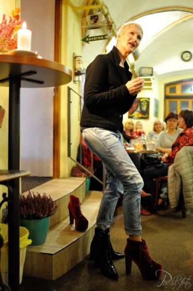 Autorské čtení Sylvy Lauerové a představení komiksu Tichošlap v Třebíči