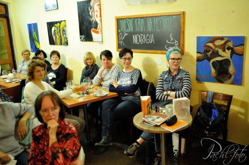 Autorské čtení Sylvy Lauerové a představení komiksu Tichošlap v Třebíči