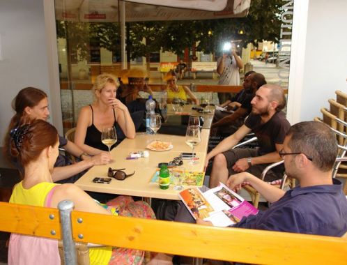 Projekt Michael2007 - diskutuje a plánuje se všude, i v přilehlé pizzerii