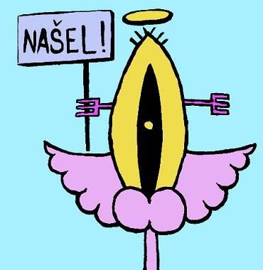 Projekt Michael2007 - Julius Reichel - sticker Našel