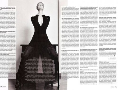 Rozhovor se Sylvou Lauerovou v únorovém vydání slovenského časopisu EMMA
