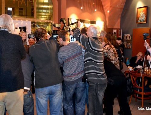 Křest knihy Tichošlap, Praha