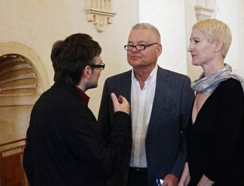 Sylva Lauerová s manželem a fotografem Zbyňkem Maděryčem