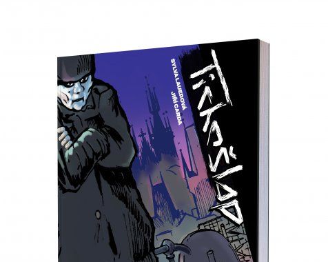 Comic book The Lurker by Sylva Lauerová