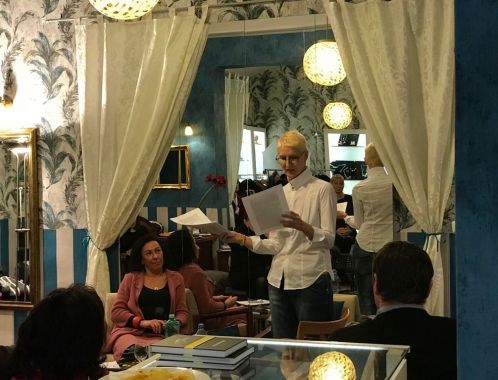 Sylva Lauerová v Showroomu TS