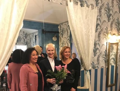 Sylva Lauerová v Showroomu TS