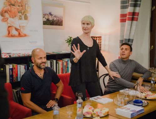 Sylva Lauerová, Irena Pavlásková, Radek Jaroš and Roman Vojtek, photo: Viola Hertelová