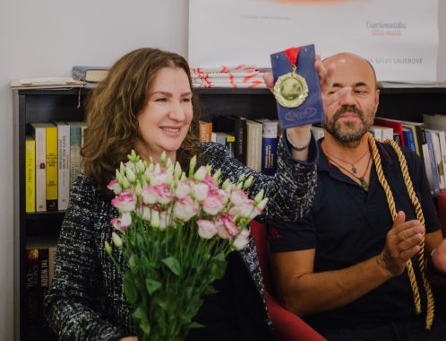 Irena Pavlásková and Radek Jaroš, photo: Viola Hertelová