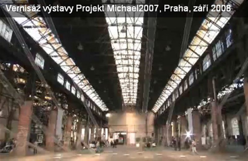 The Michael2007 Project, Varnishing Day, 8.9.2008, Prague / VIDEO