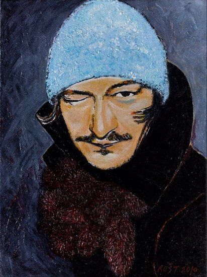 Zora Šimůnková: "Cukrářovy sladké sny"; olejomalba 60x80 Romana Štrynclová; foto: František Chrástek