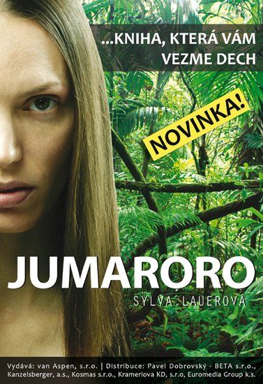 Sylva Lauerová: Jumaroro - grafika pro červnové číslo Knižních novinek