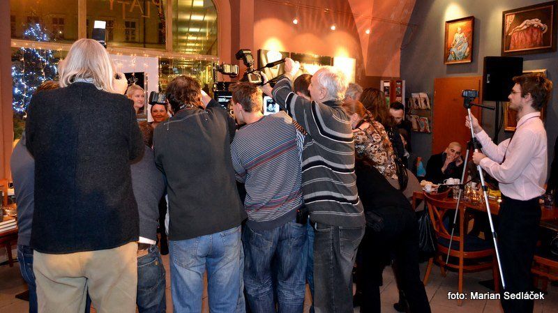 Křest knihy Tichošlap, Praha